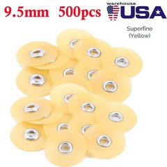 Dental Flex Composite finishing polishing discs Soft type 12.7mm/9.5 mm 500 pcs