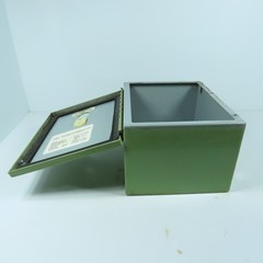 Sullair 10″ x 8″ x 6″ Electrical Enclosure W/ Backplate & Terminal Strip