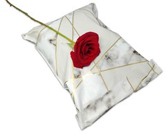 14×17 Leopard, Cloud, Marble, Roses, Butterfly 5 Designer Poly Shipping Mailers!