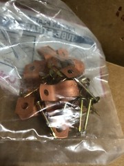 Sioux Chief 501-2PK2 Copper Plated Steel 2 Hole Tube Strap 1/2″ 20qty