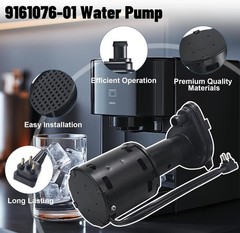 9161076-01 Water Pump Replacement 115V Ice Machine Pump Motor Compatible with