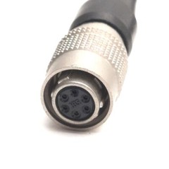 Camera Cable, 6-Pin Hirose Female to x2 Flying Leads, 5 Foot Length