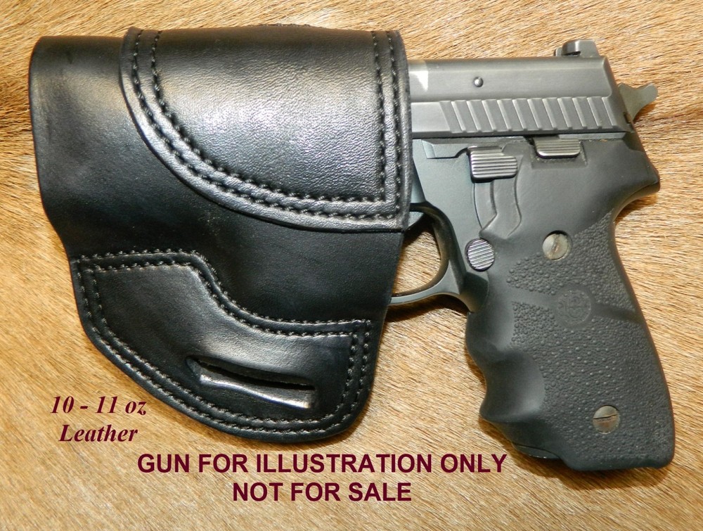 Gary C’s Avenger “XH” OWB Left Hand HOLSTER Sig Sauer P229 Heavy Leather