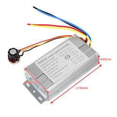 DC 12V 24V 36V 48V 70A 4000W DC Motor PWM Speed Control Brush Motor Controller E