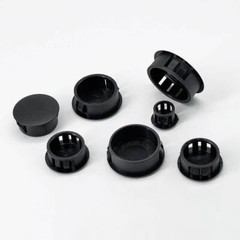 Multicolor Plastic Nylon Round Snap-on Hole Plugs Blanking End Caps Dia 5mm-60mm