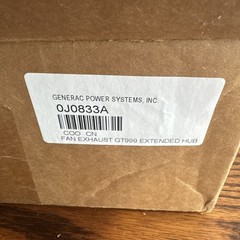 Generac 0J0833A – FAN EXHAUST GT999 EXTENDED HUB S13