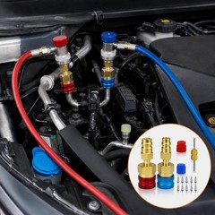R1234yf Adapter & 1234yf Refrigerant Recharge Kit – R1234yf to R134a Adapter wit