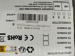 new pair(2) of JFONG 2 conductor 20 Gauge 100ft(200 tot) Copper electronic Cable