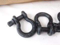 5 Pack Columbus Mckinnon 1/2″ 3 Ton Theatrical Screw Pin Anchor Shackles