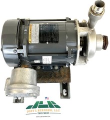 WEG, ELECTRIC MOTOR, 00136XT3E56C, 1 HP 3450/2875 RPM EXPLOSION PROOF CLEAN USED