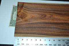 Santos Rosewood Raw Wood Veneer Sheet 9 x 14 inches 1/42nd M5940-21