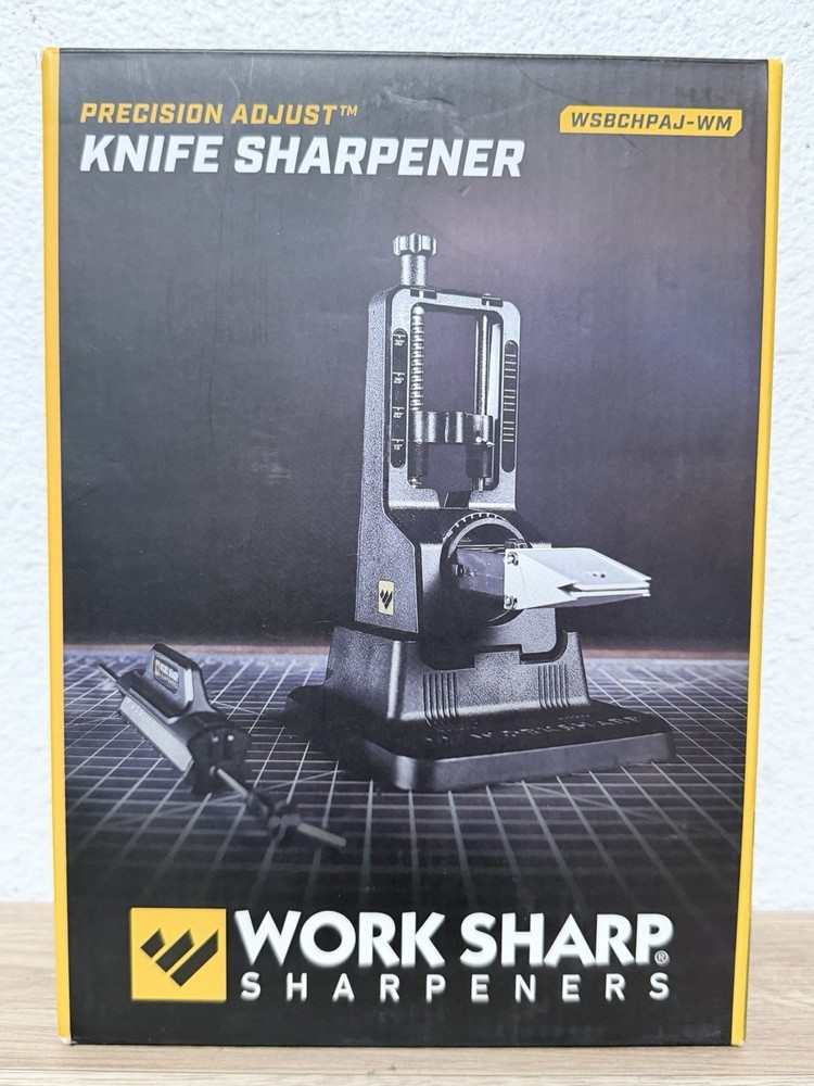 Work Sharp WSBCHPAJ-WM Benchtop Precision Adjust Knife Sharpener Used