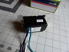 1 – Leviton ODS15-IDW Occupancy Self-Adaptive Sensors – Passive Infrared (PIR)