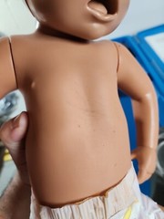 Cpr infant manikin baby Armstrong medical industries Chris Baby blue hard case