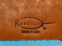 RUSTICO Leather 3.5” x 5.25” Notebook – Byron Nelson Golf School Four Seasons –
