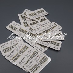 20 Pcs/Set Dental Bracket Mini/Standard Roth/Edgewise/MBT 018/022 3/345/No Hook
