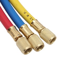 3pcs 150cm Charging Hose Air Conditioner Charging Hose 1/4in Fits
