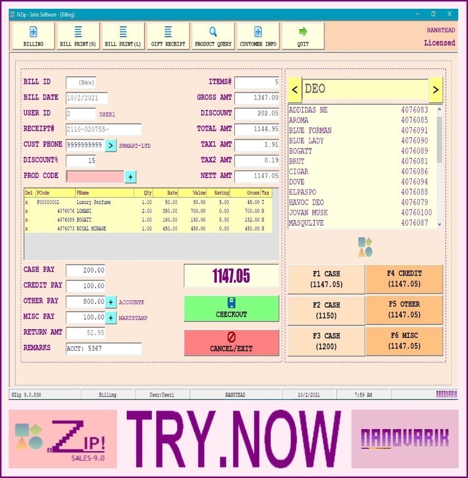 Retail Inventory POS Software – Store Point of Sale NZIP