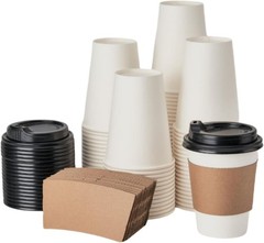 3 oz 300 Pack Paper Coffee Cups for Bathroom, Disposable Mouthwash Cups, Small P