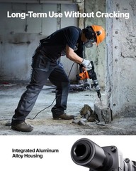 Demolition Jack Hammer, MAX 1400W Electric Jackhammer Heavy Duty, 2900 BPM Co…