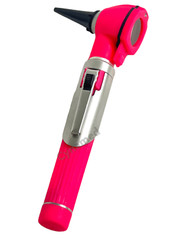 NEW MINI OTOSCOPE FIBER OPTIC MEDICAL DIAGNOSTIC EXAMINATION CE APPROVED-PINK