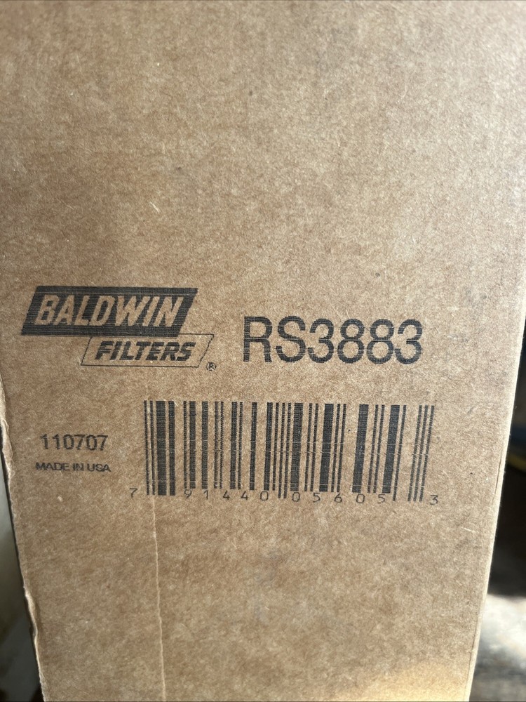 NOS Baldwin Filters Air Filter RS3883