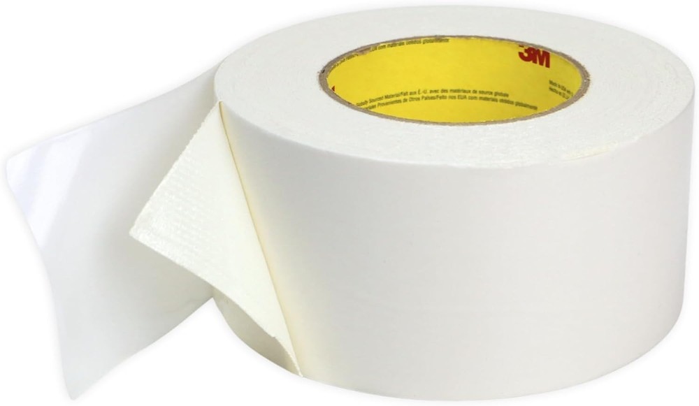 3M Double-Sided Cloth Tape (97056): 3 in. x 36 yds. (White)