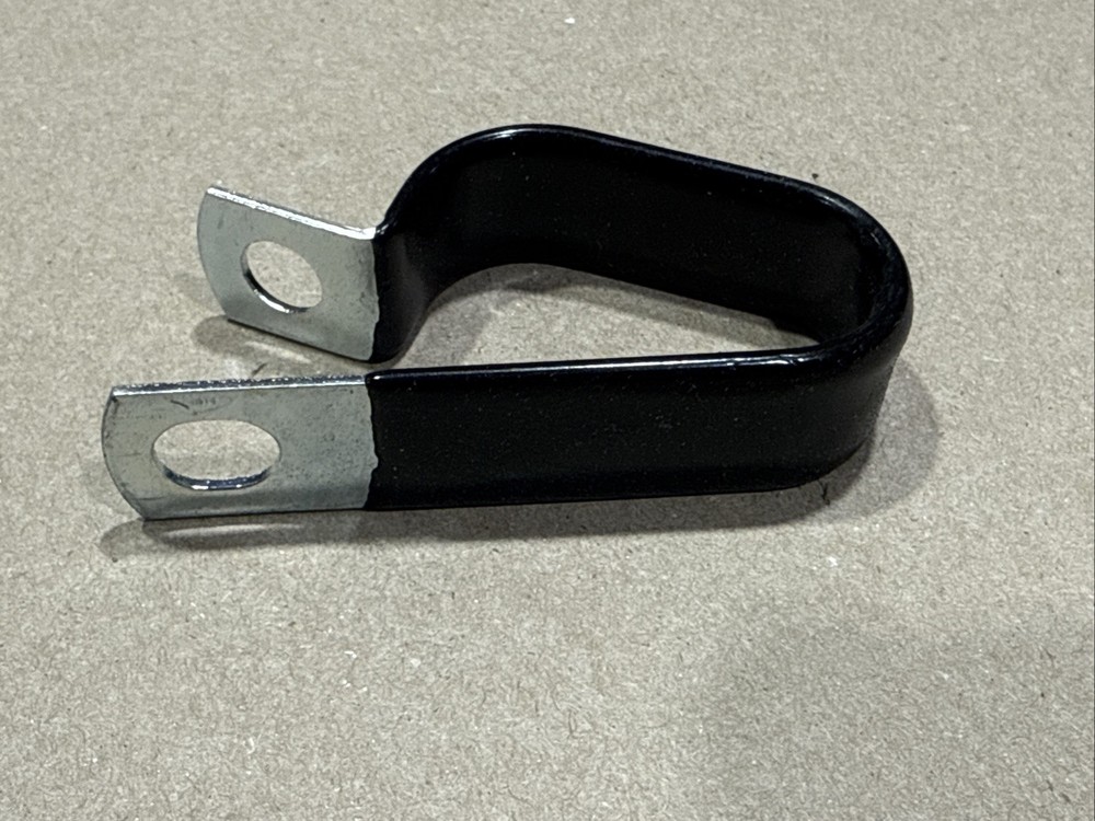Earnest CDV1613Z2, 1 In Dia. Double Tube Vinyl Cushion Clamp Zinc 406Hole 3 PACK