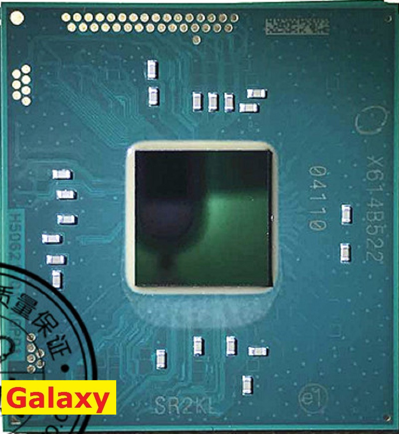 Tested Intel Mobile Celeron 4 core CPU BGA IC chipset SR2KL N3710 Chipset