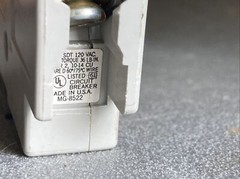 Square D Trilliant SDT SDT120 1 Pole 20 Amp 120 V Circuit Breaker