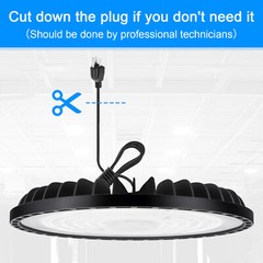300W UFO Led High Bay Light Commercial Warehouse Industrial Factory Shop Light