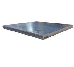 4 1/2in x 4 1/2in x 1/4in Steel Flat Plate (0.25in Thick) A-36 Grade Steel