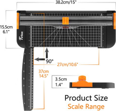 Paper Cutter Guillotine Trimmer A4 A5 Photos Cards Craft Tool Safe Portable