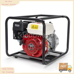 2 Inch Gas Powered Water Pump 6.5HP 4-Stroke Cast Iron Semi Trash Drainage Tool
