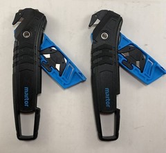 2 pack MARTOR SECUMAX 350 350001 COMPACT SAFETY KNIFE/ BOX/ STRAP CUTTER TOOL