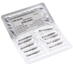 House Brand Dentistry FG 879K-018SC Gingival Curettage Super Coarse Diamonds 10p