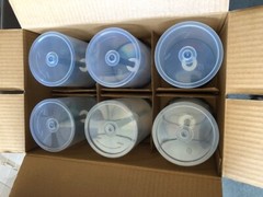 6 PCS 100-CD SPINDLE/CAKE BOX, EACH HOLDS 100 CDS EACH- PSC130 FREE SHIPPING