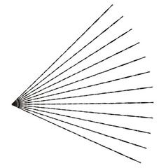 Murtenze 12PCS Spiral Scroll Saw Blades, Plain End Blades 6#, Black
