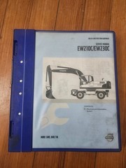 VOLVO EW210C EW230C Excavator Service Shop Repair Manual Book Set 1- 4