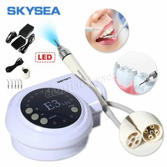 Dental Ultrasonic Piezo Scaler LED Handpiece 5 Tips Fit Cavitron EMS Woodpecker
