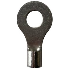 (100) Non-Insulated 12-10 Gauge 1/4″ Ring Terminal Uninsulated Wire Connector