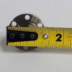MDC MFG 1.33″ CF DN16CF Conflat 1/4″ Swagelok Stainless Steel For High Vacuum