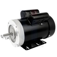 Electric Motor 3HP General Purpose Motor Single Phase 3450RPM 56C 208-230V TEFC