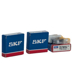 Lot of 3: SKF Explorer 6200-2RSJEM Deep Groove Ball Bearings, Made in Bulgaria
