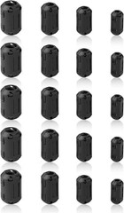 20-Pack Ferrite Ring Core EMI Noise Suppressors – Versatile Signal Shielding