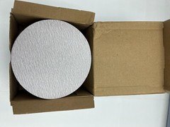 Box of 100-Hermes VC151, 120 Grit Longlife VEL Velour Backed Sanding Disc, 5″Dia