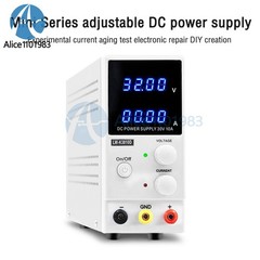 DC 30V 10A Power Supply LCD 4 Digit Display Adjustable Switching Power Supply