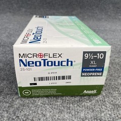 Lot of 5 – Microflex NeoTouch 25-101 Neoprene Gloves – Box of 100 Size: XL