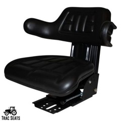Black Tractor Suspension Seat Fits International Harvester 454 464 574 584 585