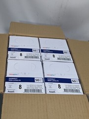 Case of Ansell V20685780 novaplus Gammex non-latex PI, 50 pair/box, 4 boxes/case